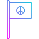 bandera de la paz