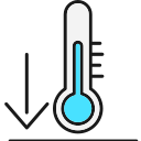 niedrige temperatur