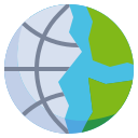 Earth globe