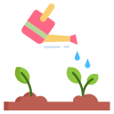 Поливать растения