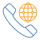 internationaal telefoongesprek