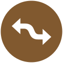 flecha curva