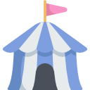 namiot cyrkowy