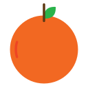 주황색