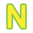 Letter N