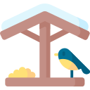 alimentador de pássaros
