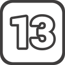 número 13