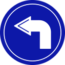 girar a la izquierda