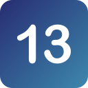 número 13