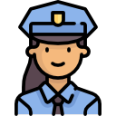 femme policier