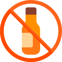 No alcohol