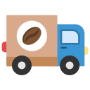 koffie vrachtwagen