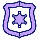 distintivo della polizia