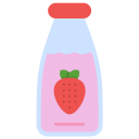 leche de fresa