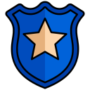 distintivo della polizia