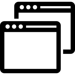 ventanas de aplicaciones icono