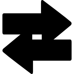 双方向の矢印 icon