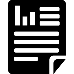 statistisches dokument icon