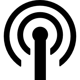 Transmitting antenna icon