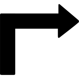 Turn right arrow icon