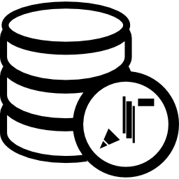 edycja bazy danych ikona