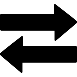 Two way arrows icon
