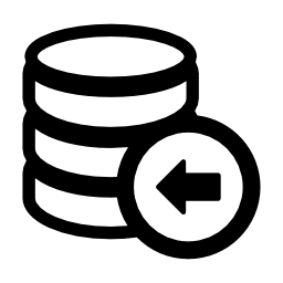 Резервное копирование базы данных иконка
