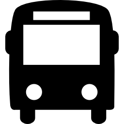 voorkant bus icoon
