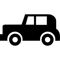 Vintage car icon