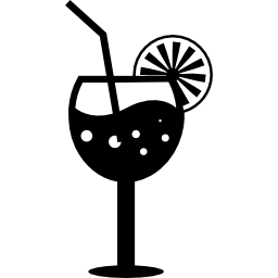 cóctel de verano icono