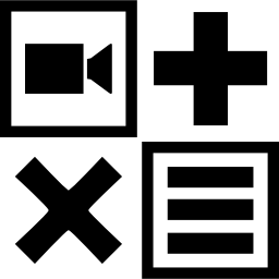 Various buttons icon