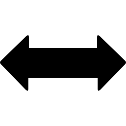 Bidirectional arrow icon