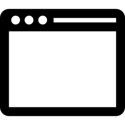 ventana de computadora abierta icono