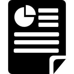 File with charts icon