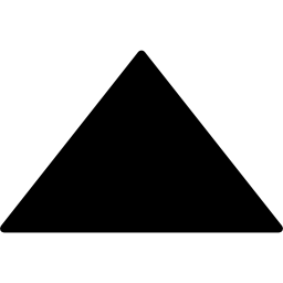triangolo semplice icona