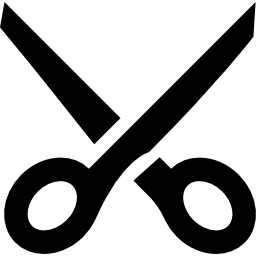 Open scissors icon