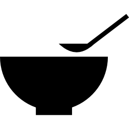 Bowl and spoon icon
