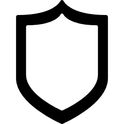 Protection shield icon