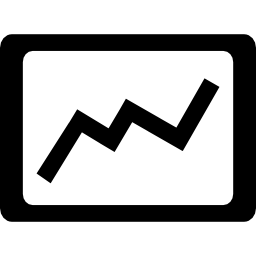 Statistics graph icon