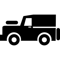 jeep vista laterale icona