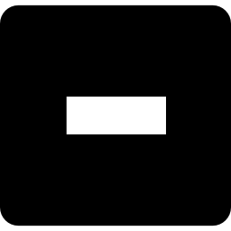 マイナス記号ボタン icon