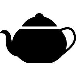 Porcelain teapot icon