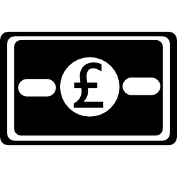 Pound bill icon