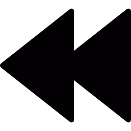 Rewind symbol  icon