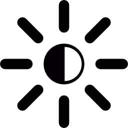 明るさの設定 icon
