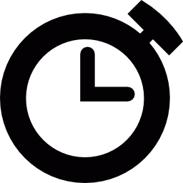cronómetro analógico icono
