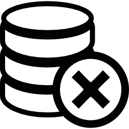 Remove database icon