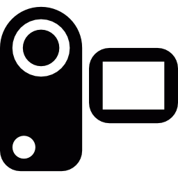비디오 카메라 전면보기 icon
