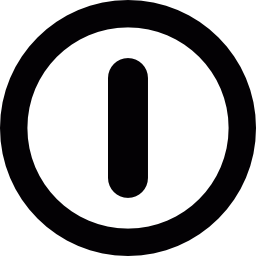 休止状態ボタン icon
