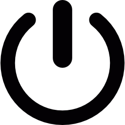 pulsante di accensione/spegnimento icona